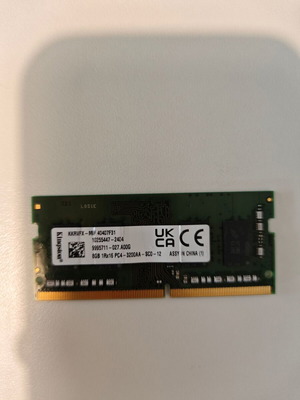 Kingston DDR4 module 3200Mhz for laptop like new