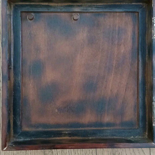Handmade wooden icon stand like new with vintage style