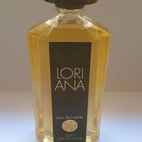 Vintage Loriana Eau de Toilette Jean Menounos 220 ml new, 80s decade with box