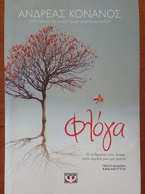 Floga book by Andreas Konanos like new, first edition 2020
