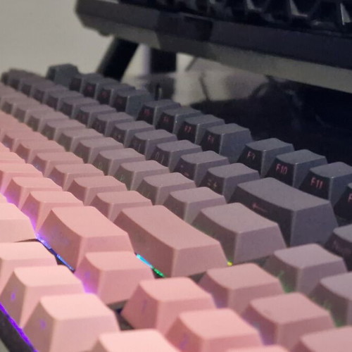 ForgeAnt F98 Wired Mechanical Gaming Keyboard like new with RGB lighting