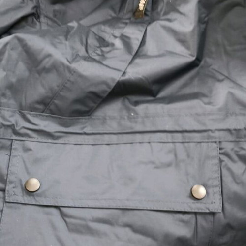 ANEK LINES work jacket new, blue XL with insulation and hood