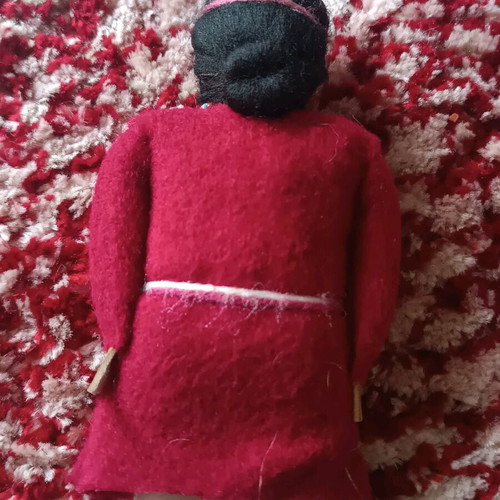 Handmade Navajo doll vintage, used