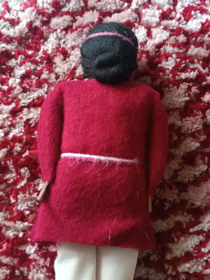 Handmade Navajo doll vintage, used