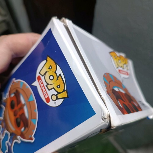 Funko Pop Crash Bandicoot 4 used, box in fair condition