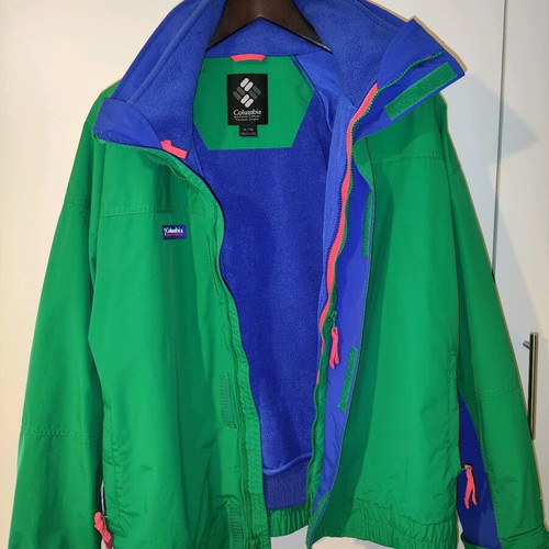 Columbia Bugaboo 1986 Interchange 3 in 1 jacket like new, size XL