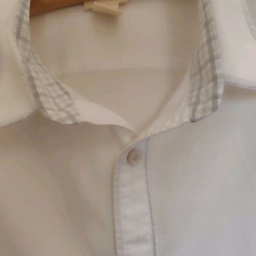 White men's cotton shirt H&M