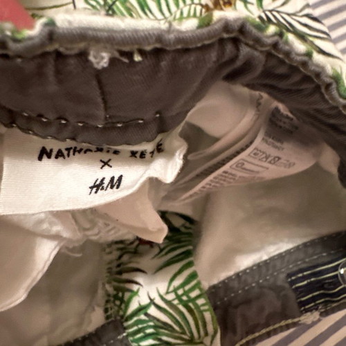 nathalie lete X h & m 4-5 years Jungle Shorts, Adjustable Waist