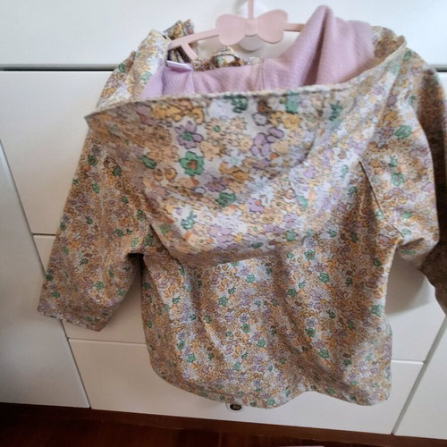Zara waterproof jacket like new 18-24 months