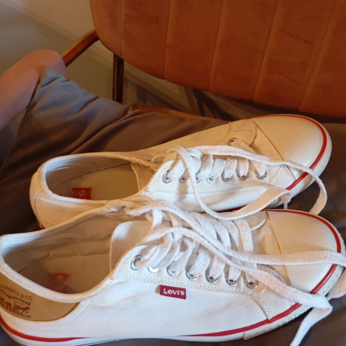 Levi's men's summer sneakers white size 43 new