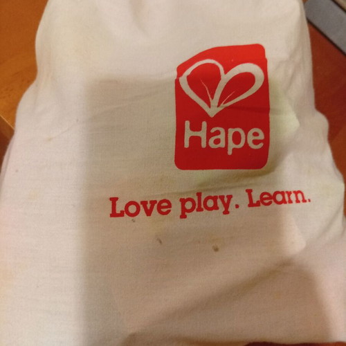 Hape wooden blocks used, set of 48