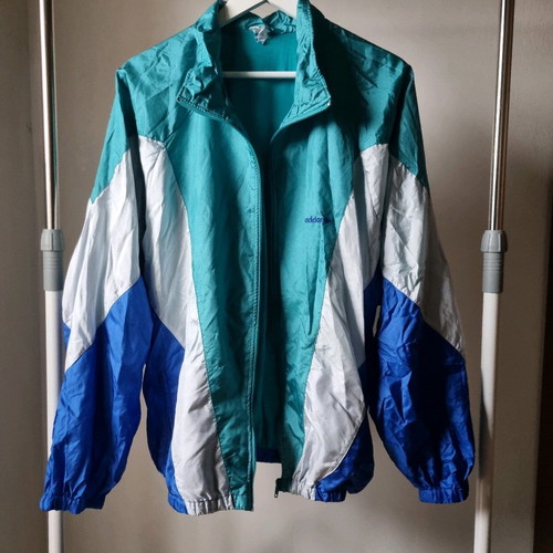 Adidas μπουφάν XXL vintage 90s για ψηλό ανάστημα