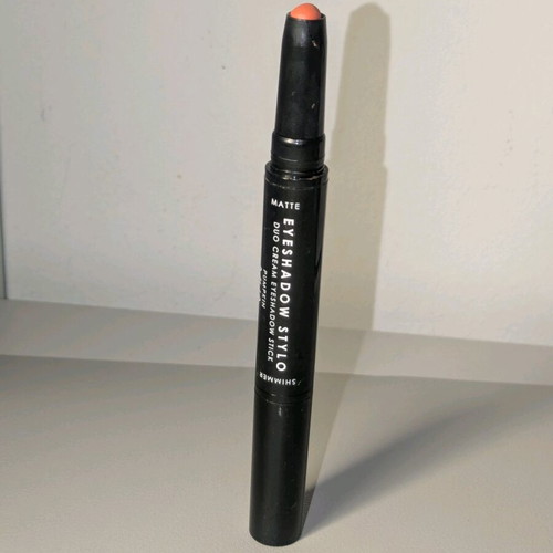 MUA Duo eyeshadow double stick with matte orange and shimmer gold new
