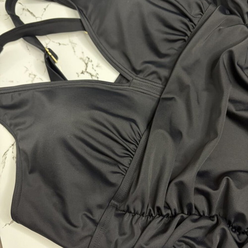 Black one-piece swimsuit size 2XL like new