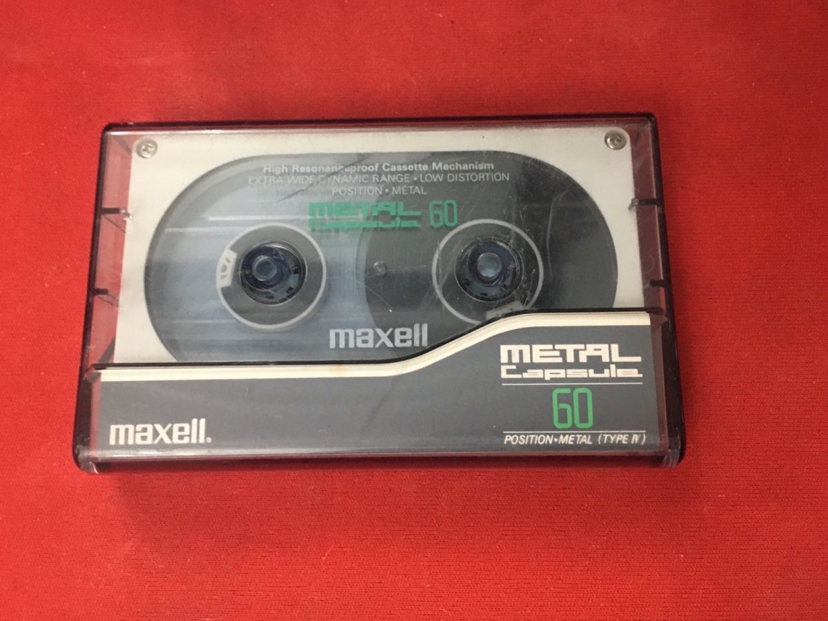 Maxell Metal Capsule 60 used - € 20,00 - Vendora.cy