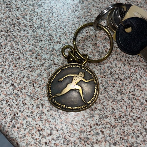 Spartathlon keychain like new, collectible item