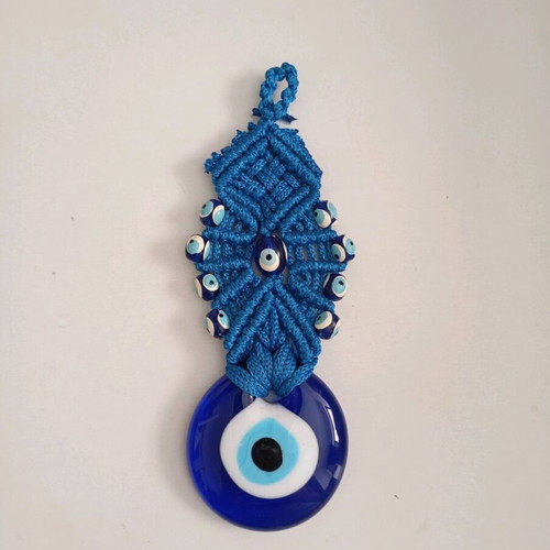 Glass eye charm used
