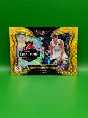 Panini Select Hosts κάρτα του Λούκα Ντόντσιτς Gold Prizm /10