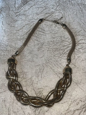 Stainless Steel Necklace new, gold color, hypoallergenic