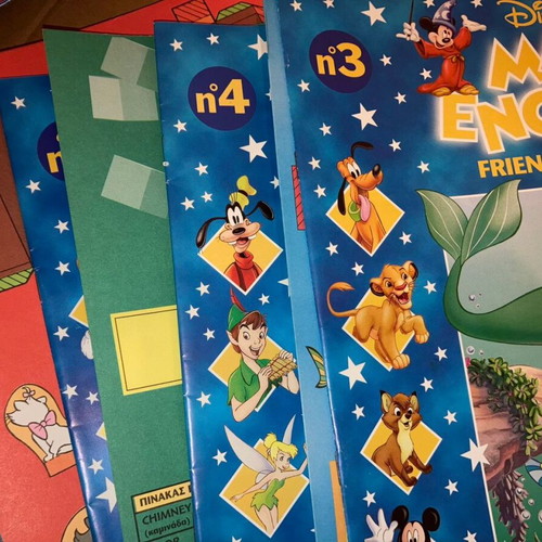 Disney's Magic English VHS like new, complete series with booklets
