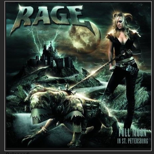 Rage Full Moon In St. Petersburg CD used, metal
