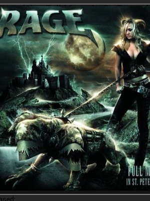 Rage Full Moon In St. Petersburg CD μεταχειρισμένο, metal