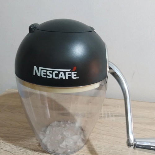 Nescafe ice crusher used