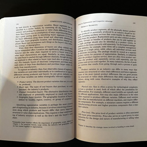 Competitive Advantage by Michael E. Porter new, Greek edition