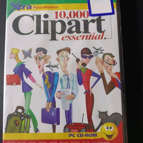 10000 Clipart Essential PC sealed new