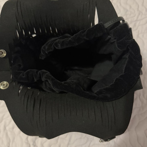Sonia Rykiel Baltard Bag like new, black laser cut design