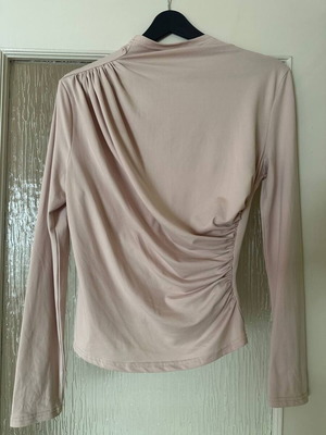 Shein draped top size L beige like new