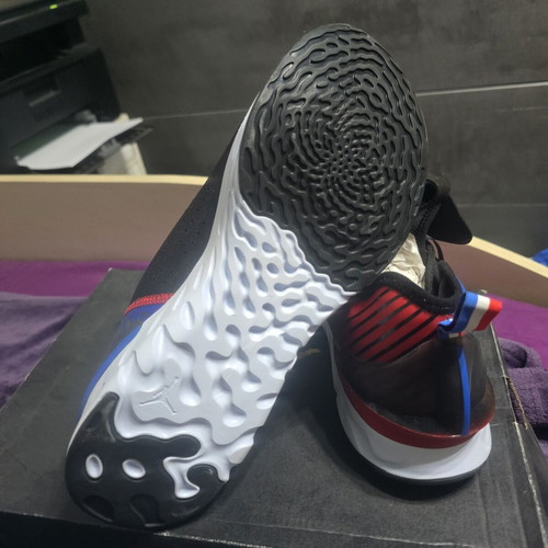 Nike Jordan React Havoc SE PSG sneakers, size 43, multicolor