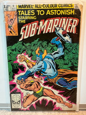 Marvel Comics Tales to Astonish Sub-Mariner #4 used