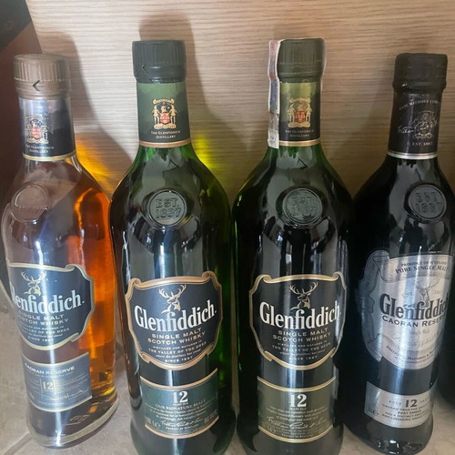 Glenfiddich 7 collectible pieces new
