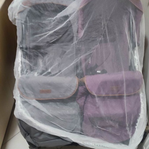 Chipolino twin stroller with accessories