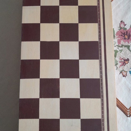 Backgammon/Chess wooden beach style used