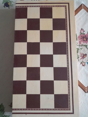 Backgammon/Chess wooden beach style used