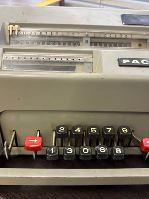 Facit Vintage Calculator like new, functional