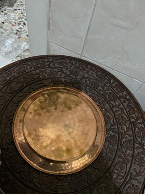 Copper plate 20 cm like new