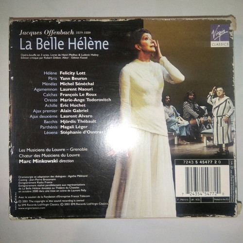 Jacques Offenbach La Belle Hélène 2xCD used, classical opera