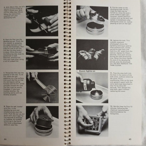 Photographer's Handbook used, small format, spiral binding, 64 pages