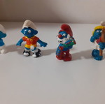 Smurfs figures used