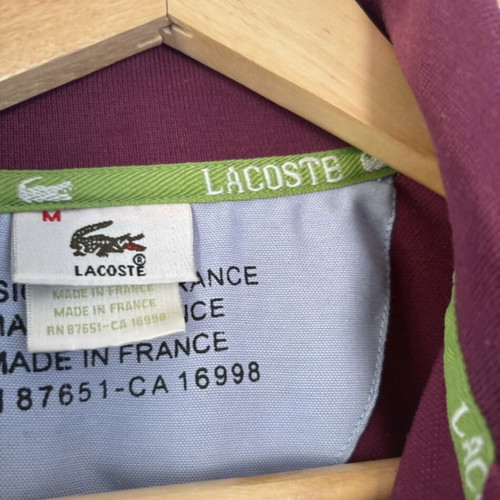 Lacoste men's polo shirt medium