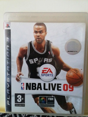 NBA Live 09 PS3 used sports game