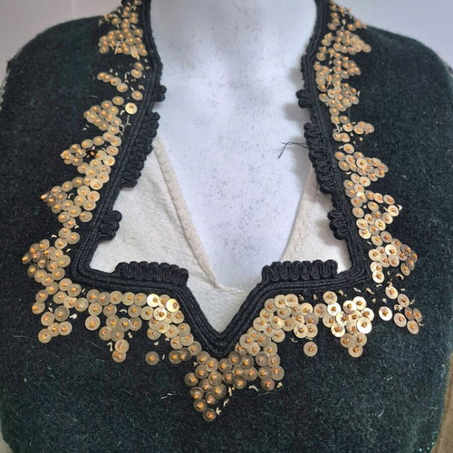Samokov folk dress restored, authentic, over 100 years old