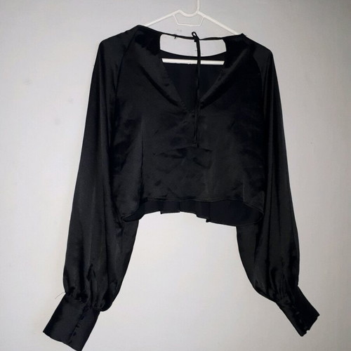 H&M blouse black, like new, size S