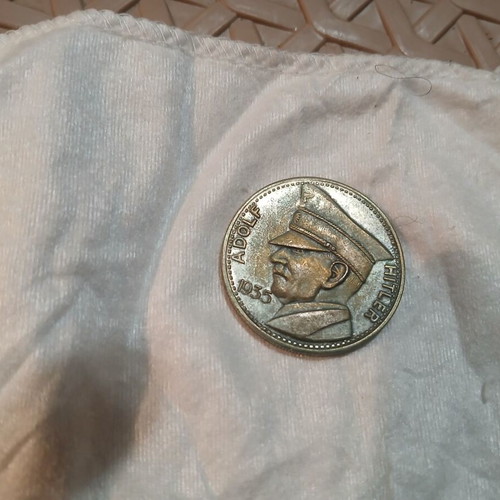 Adolf Hitler replica medal used