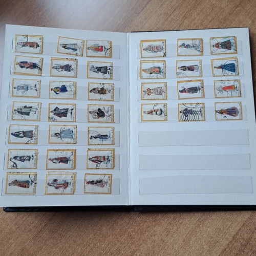Album with Greek stamp collection like new