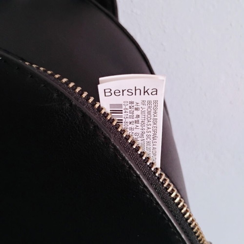 Bershka small black backpack like new