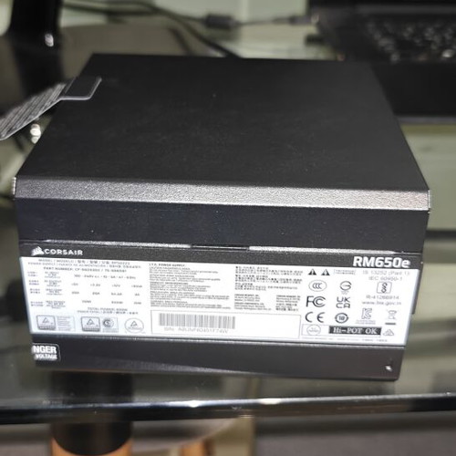 Corsair RM650e 650W 80+ Gold Fully Modular Power Supply